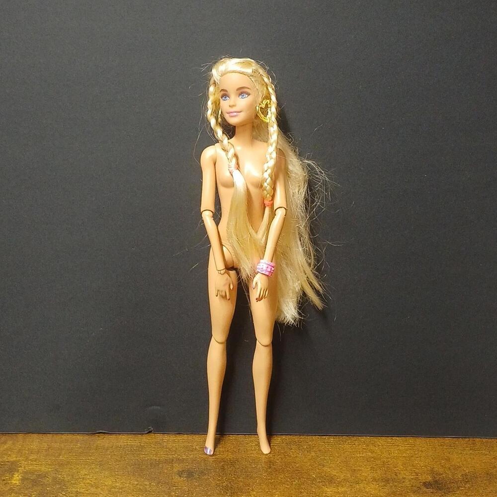 Nude Barbie Doll w/ Articulating Joints, Blonde, 2015